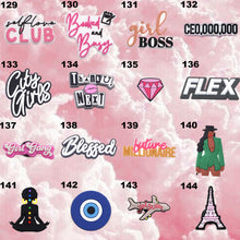 Load image into Gallery viewer, Shoe Charms #129-#176